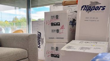 Empresa de mudanzas Flippers