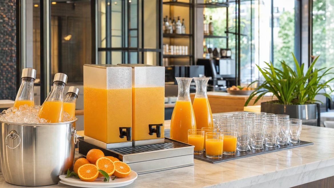 Cómo elegir zumo de mandarina para hostelería: formatos, rendimiento por litro y claves de calidad