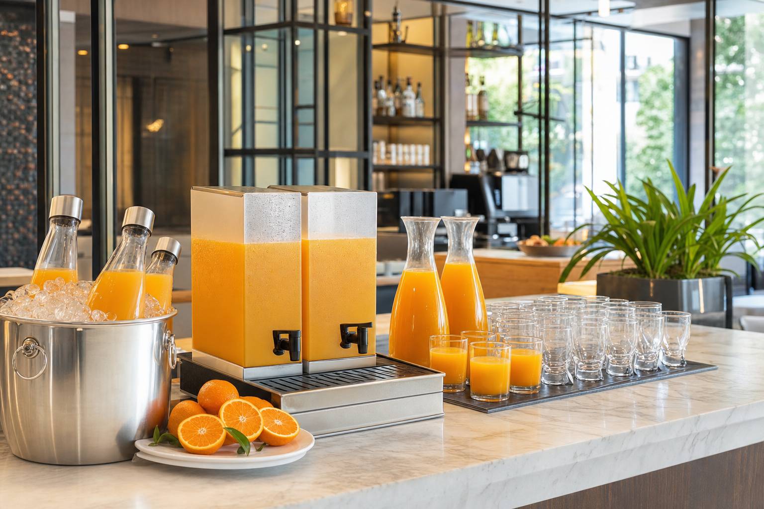 Cómo elegir zumo de mandarina para hostelería: formatos, rendimiento por litro y claves de calidad